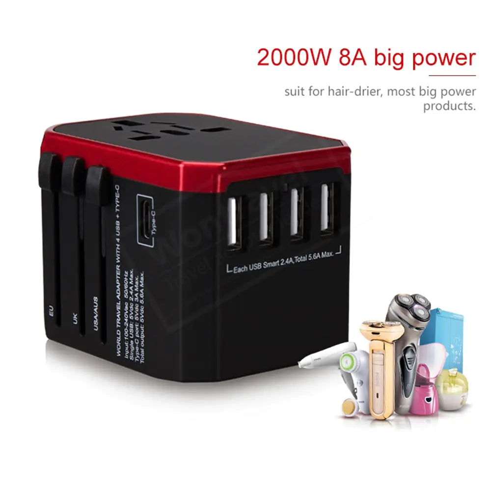 Multi-Port Travel Adapter