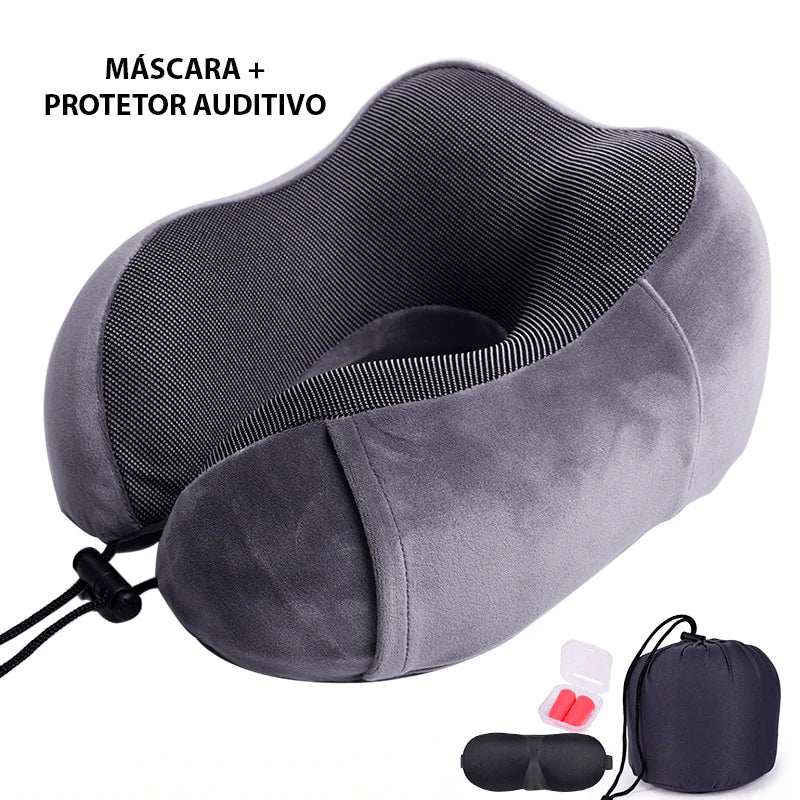 Premium Memory Foam Orthopedic Travel Pillow