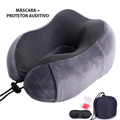 Premium Memory Foam Orthopedic Travel Pillow