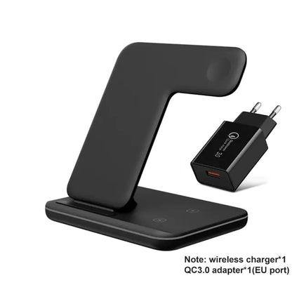 Simplify Your Charging: 3-in-1 Wireless Charger Stand