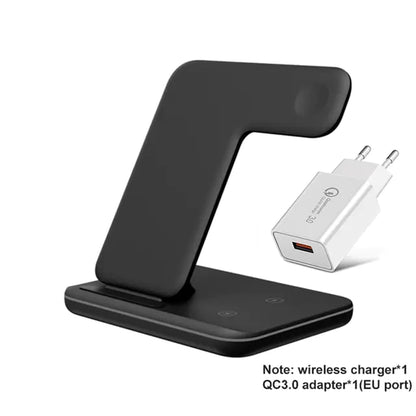 Simplify Your Charging: 3-in-1 Wireless Charger Stand