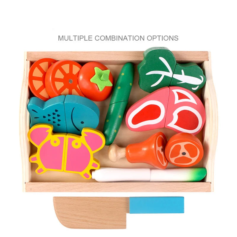 Fruits & Vegetables Wooden Toys