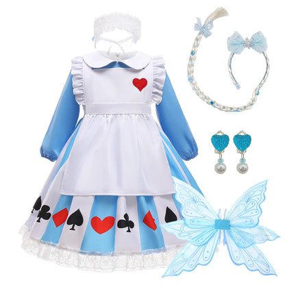 Girls Alice Costume