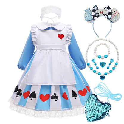 Girls Alice Costume