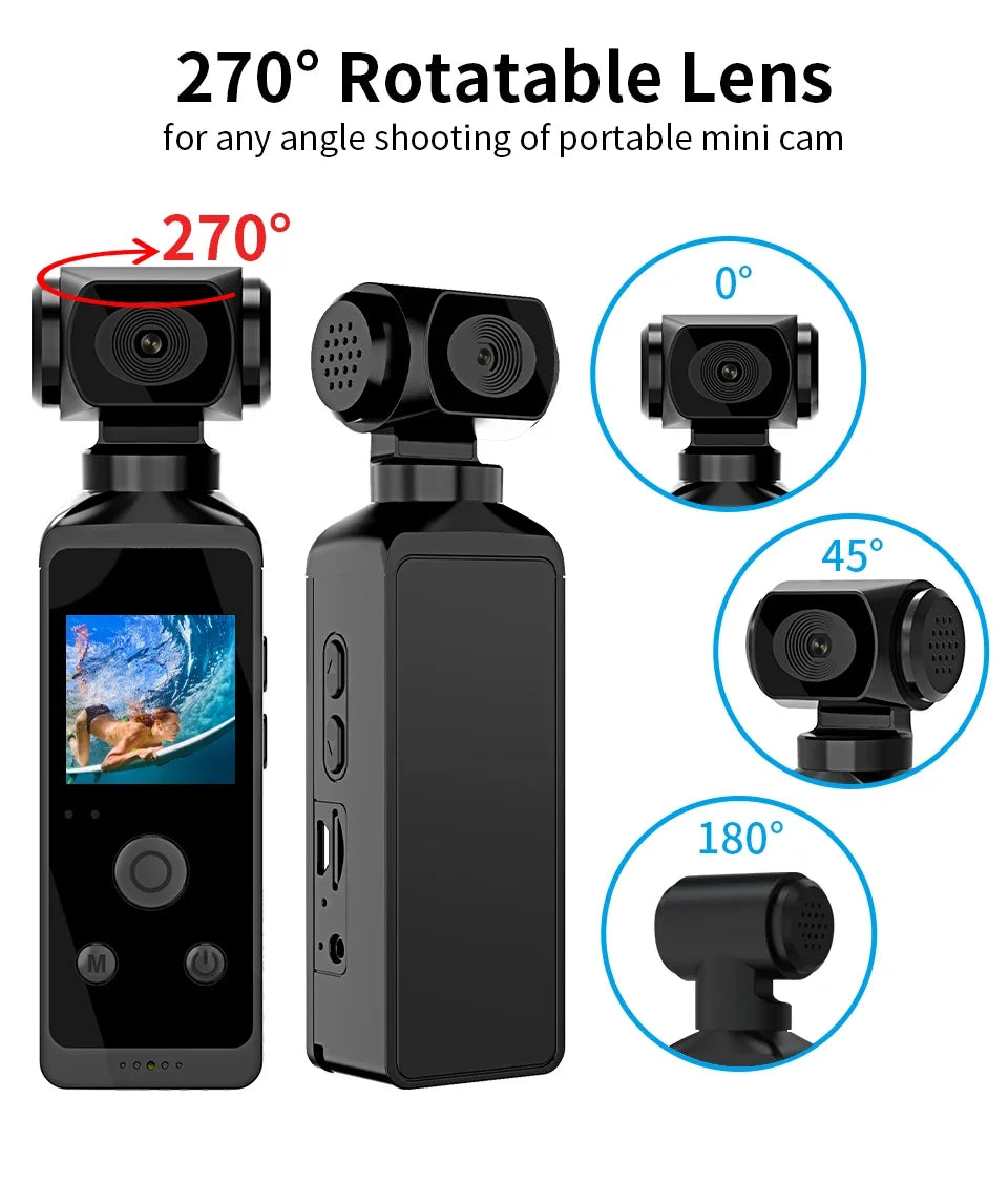 4K Ultra HD Pocket Action Camera