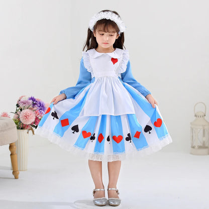 Girls Alice Costume