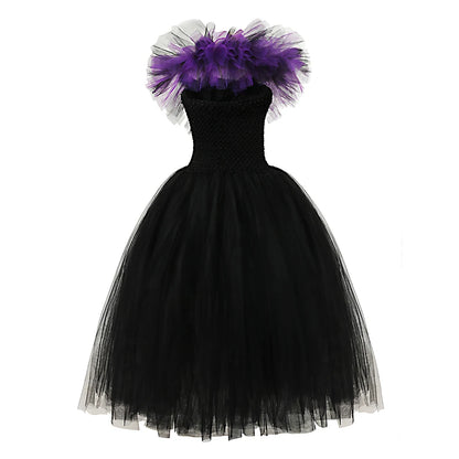 Disney Maleficent Deluxe Girls' Gown