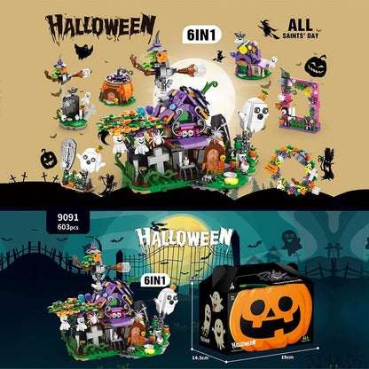 Halloween Building Block Set