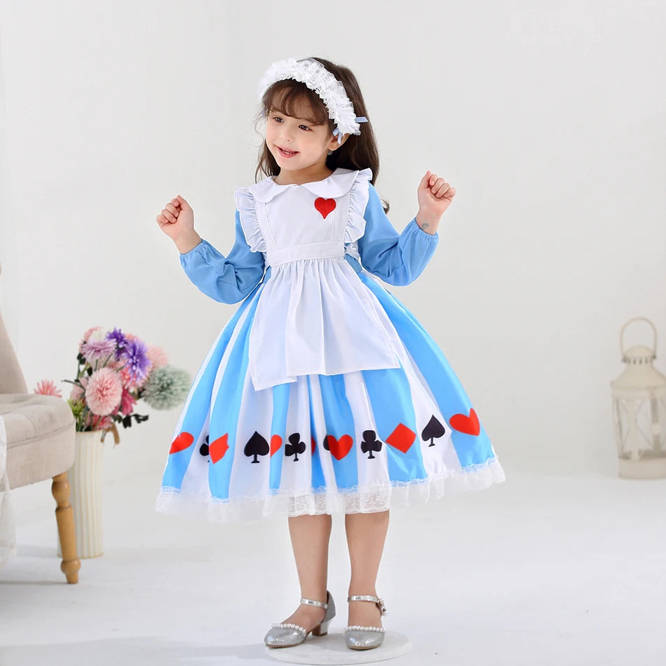 Girls Alice Costume