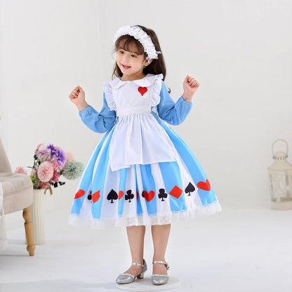 Girls Alice Costume