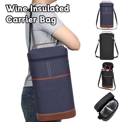 Wine Insulated Carrier Bag