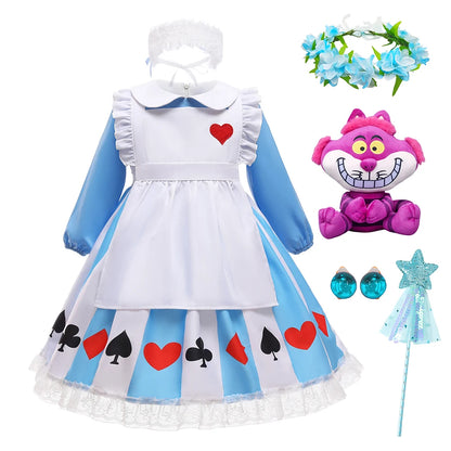 Girls Alice Costume