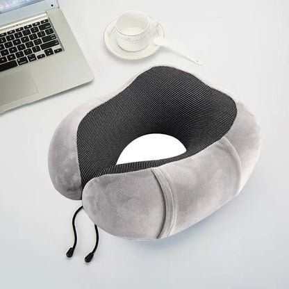 Premium Memory Foam Orthopedic Travel Pillow