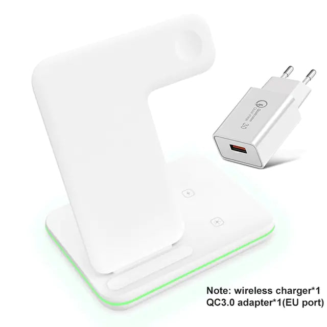 Simplify Your Charging: 3-in-1 Wireless Charger Stand