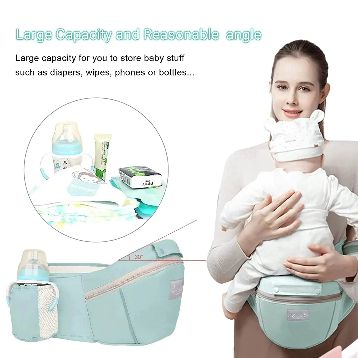 Ergonomic Multifunctional Baby Carrie