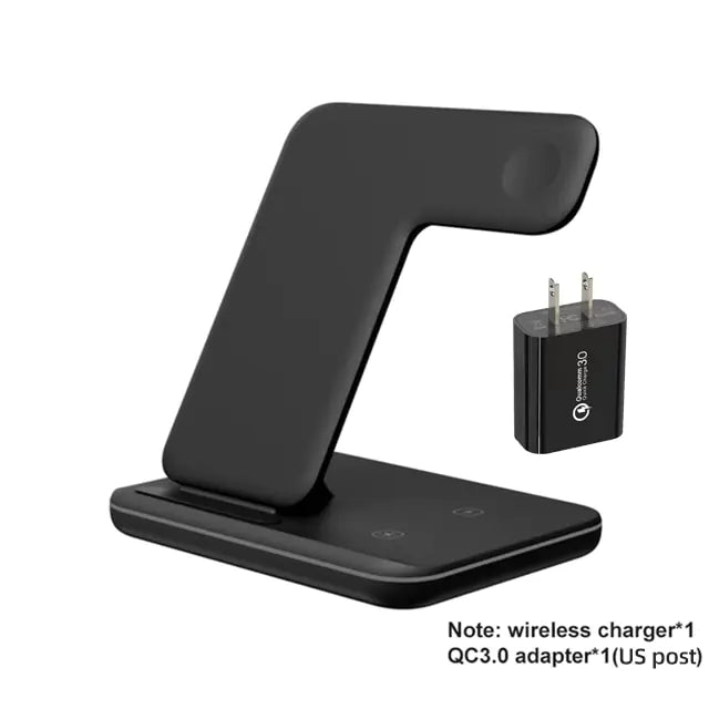 Simplify Your Charging: 3-in-1 Wireless Charger Stand