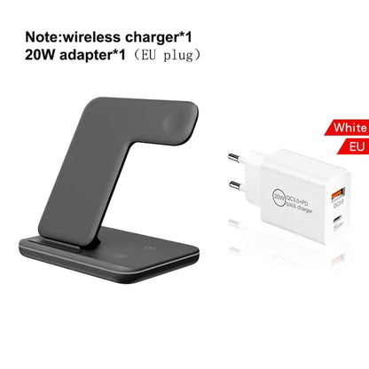 Simplify Your Charging: 3-in-1 Wireless Charger Stand