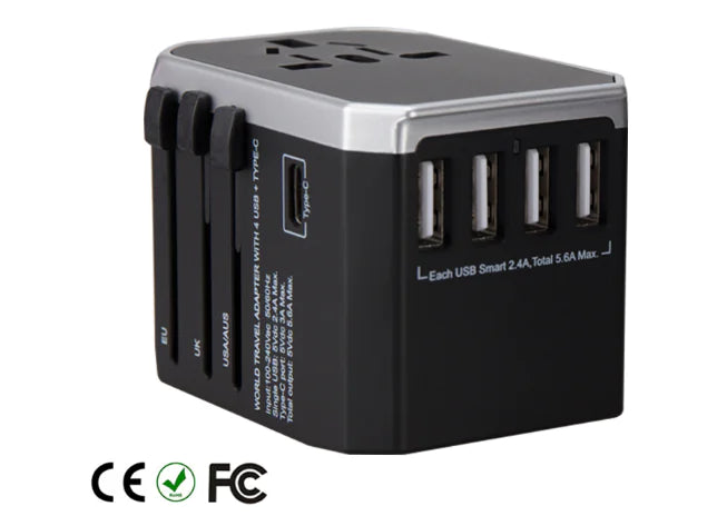 Multi-Port Travel Adapter